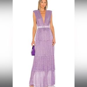 Sabina Musayev Skylar Gown in Light Purple